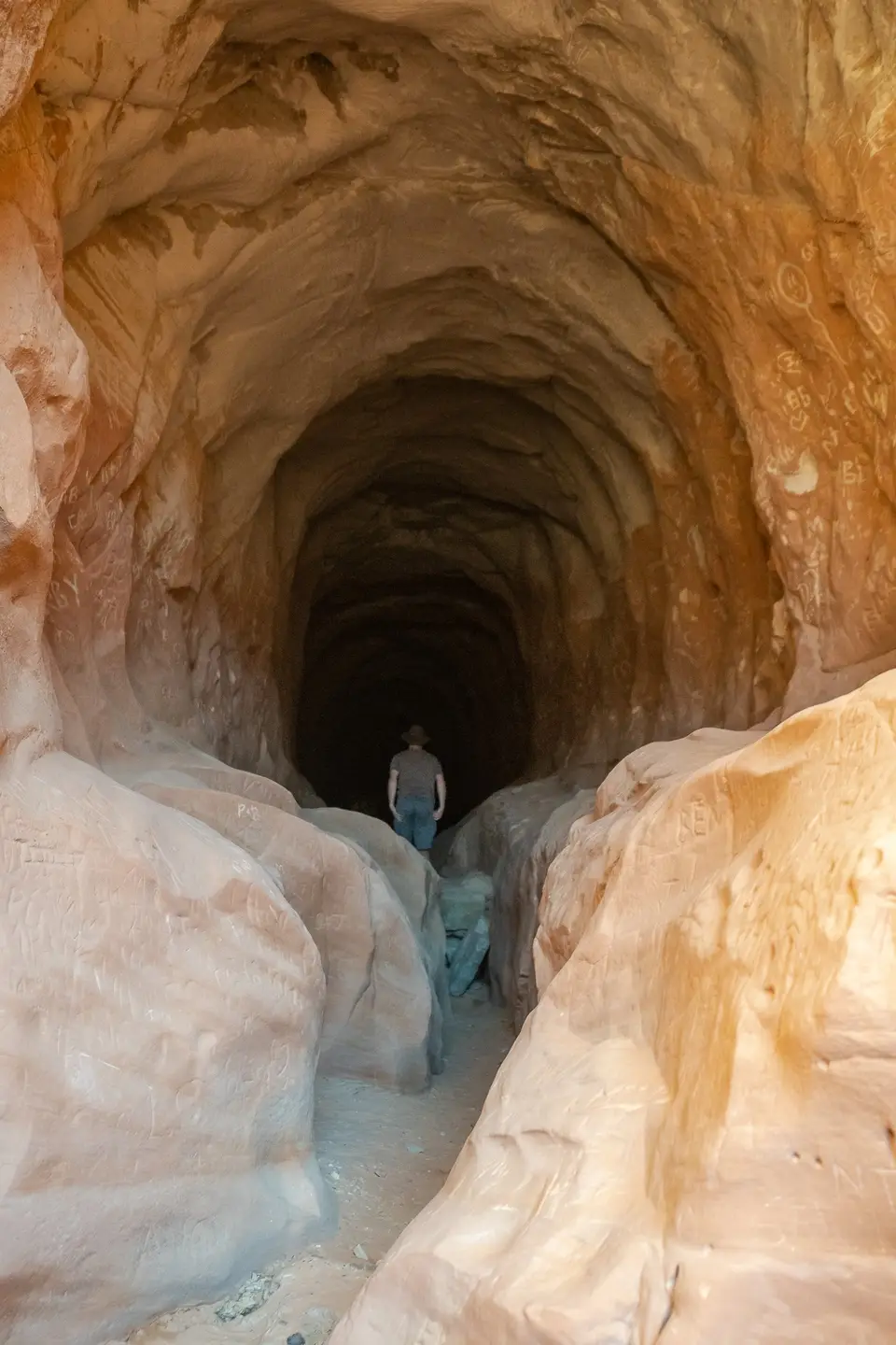 Entering the Belly of the Dragon in Kanab, Utah