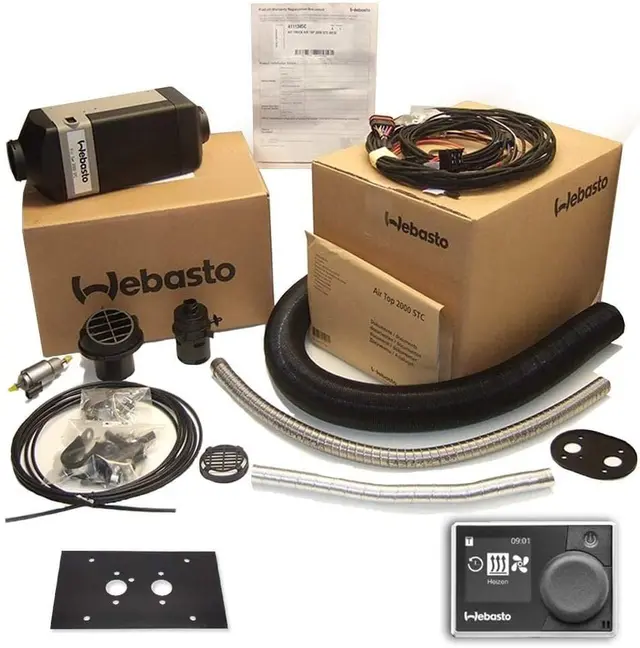 Webasto 2000 gasoline heater kit