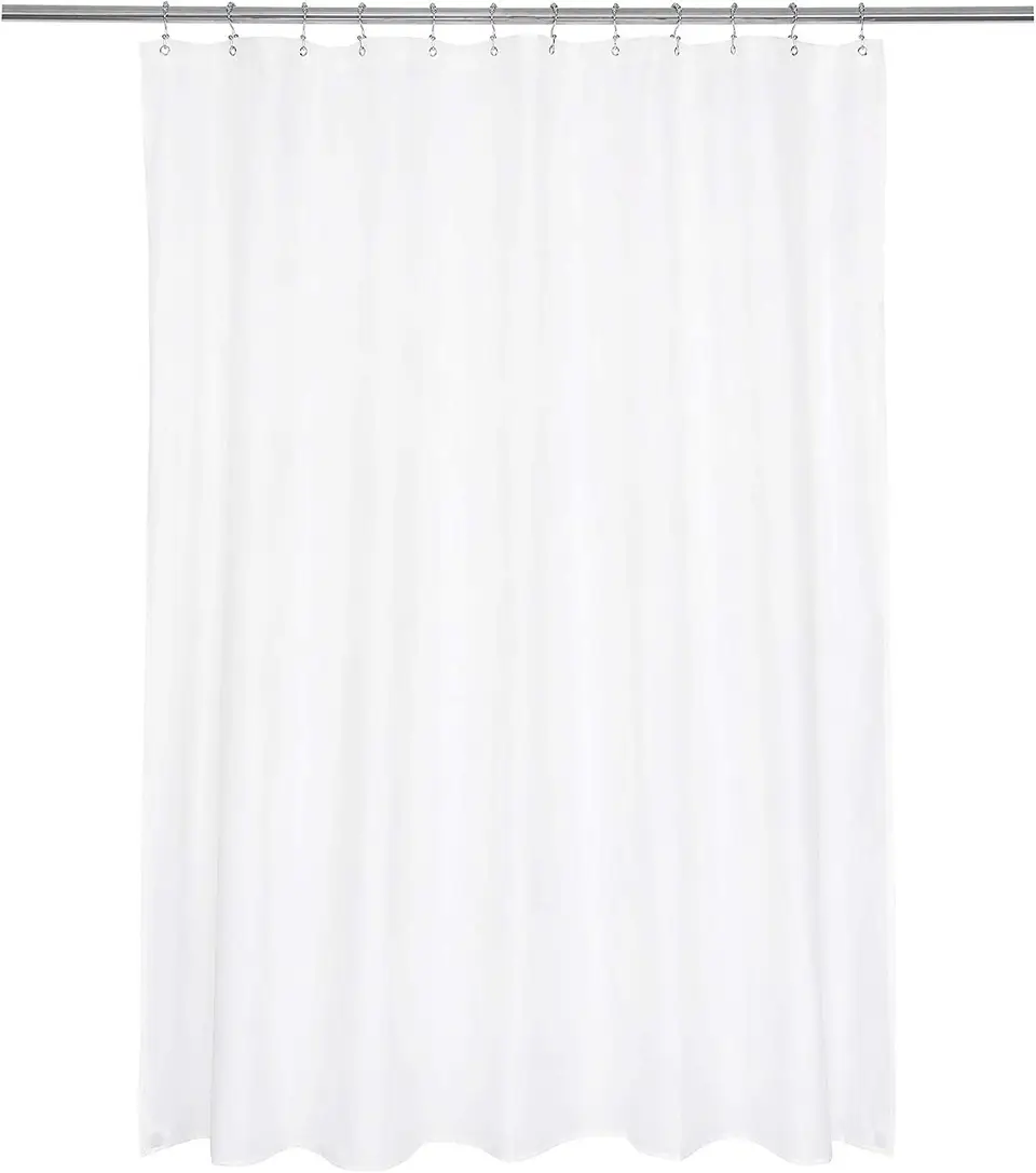 Waterproof fabric shower curtain