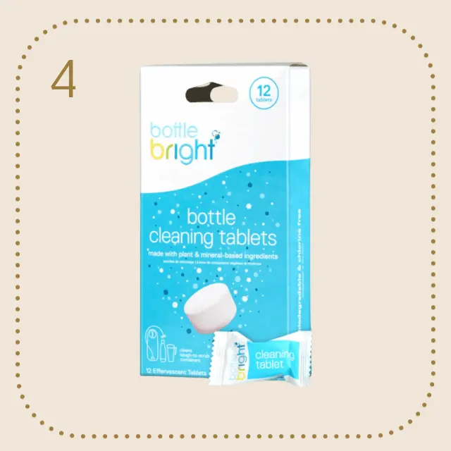 Bottle Bright cleaning tablets