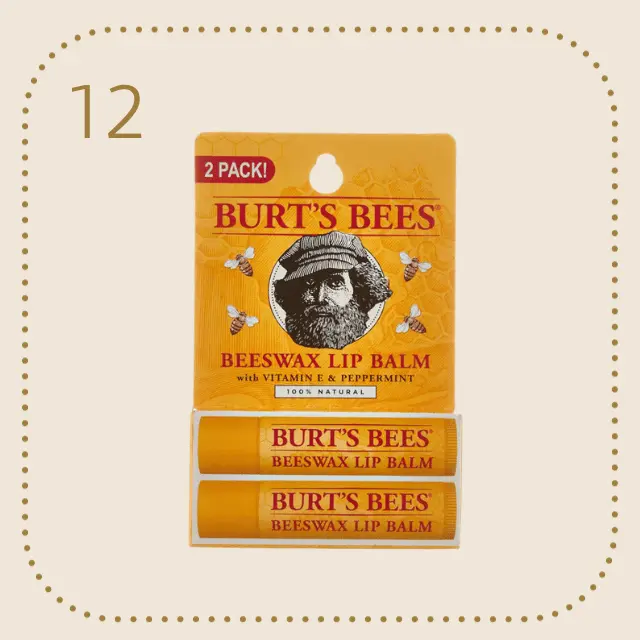 Burt's Bees beeswax lip balm