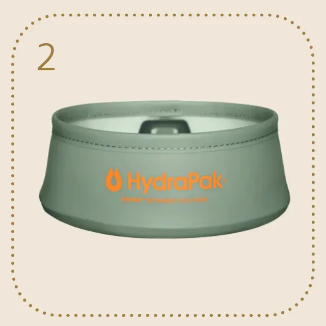 HydraPak Rover collapsible dog bowl