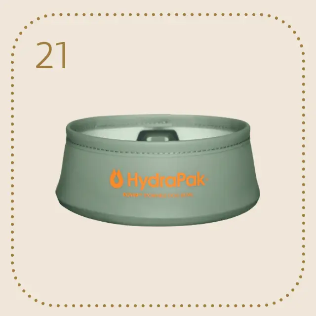 HydraPak Rover collapsible dog bowl